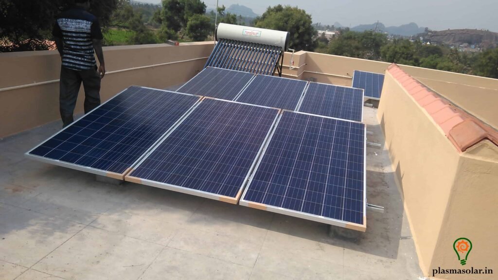 off-grid rooftop solar system